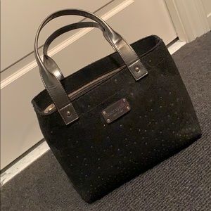 Vintage Kate Spade Wool Handbag with Crystals